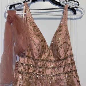 Dillard’s Pink Prom Dress